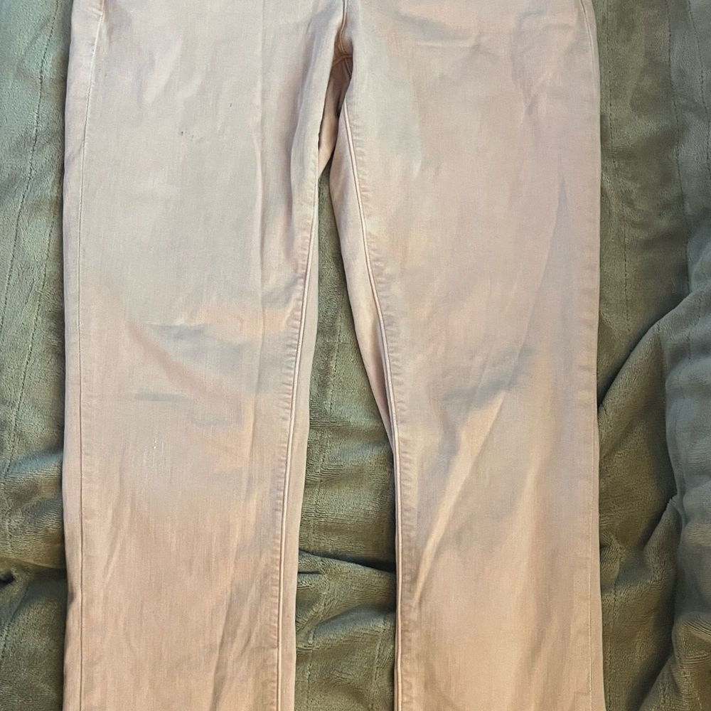 Lands' End Light Pink Mid Rise Jeans